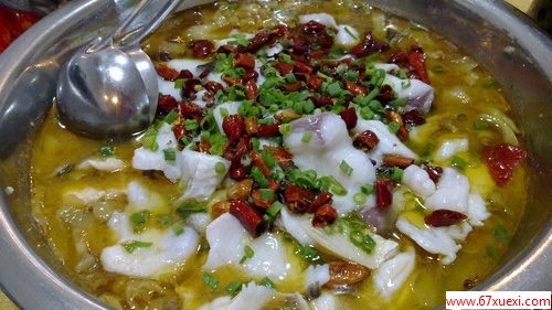 家常酸菜鱼的做法 www.67xuexi.com