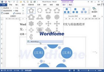 Word2013SmartArt www.67xuexi.com