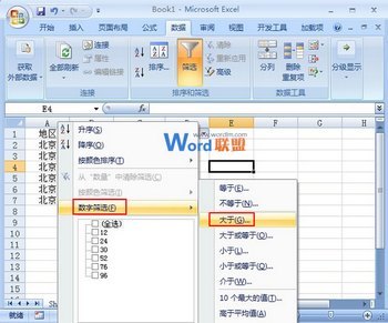 Excel2007ѡҪݣȻ