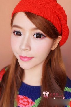 桃花妆 淡淡的生活妆
