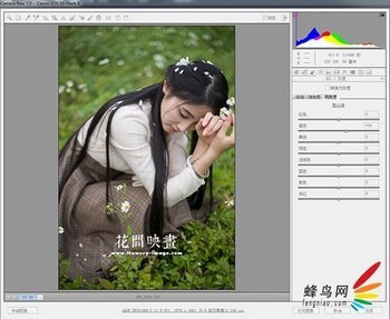 花间摄影师Luna森系人像后期分享