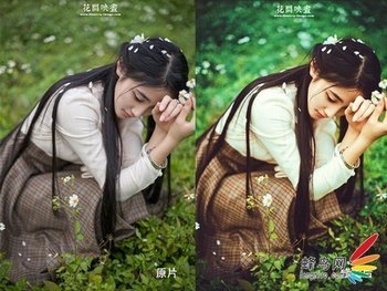 森女系人像后期制作  让照片有油润浓郁质感   www.67xuexi.com