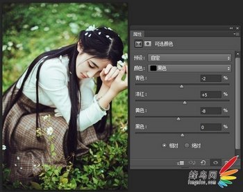 花间摄影师Luna森系人像后期分享