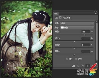 花间摄影师Luna森系人像后期分享